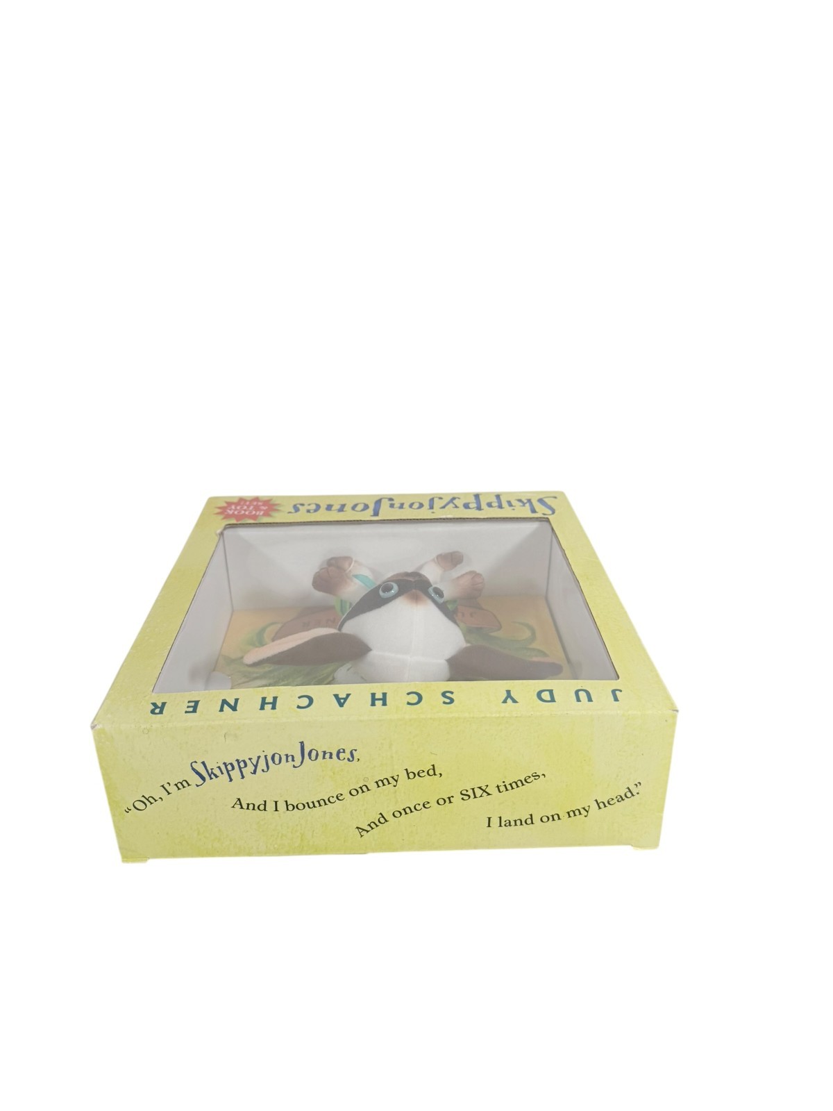 Skippyjon Jones Book & Plush Toy Set Judy Schachner New in Box Dutton Children’s