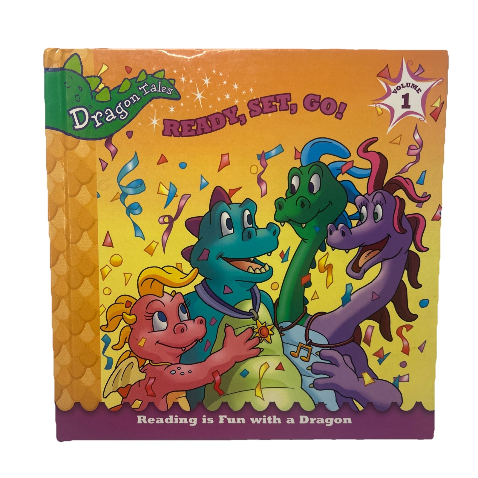 Dragon Tales Ready, Set, Go! Volume 1 Hardcover Book 2004