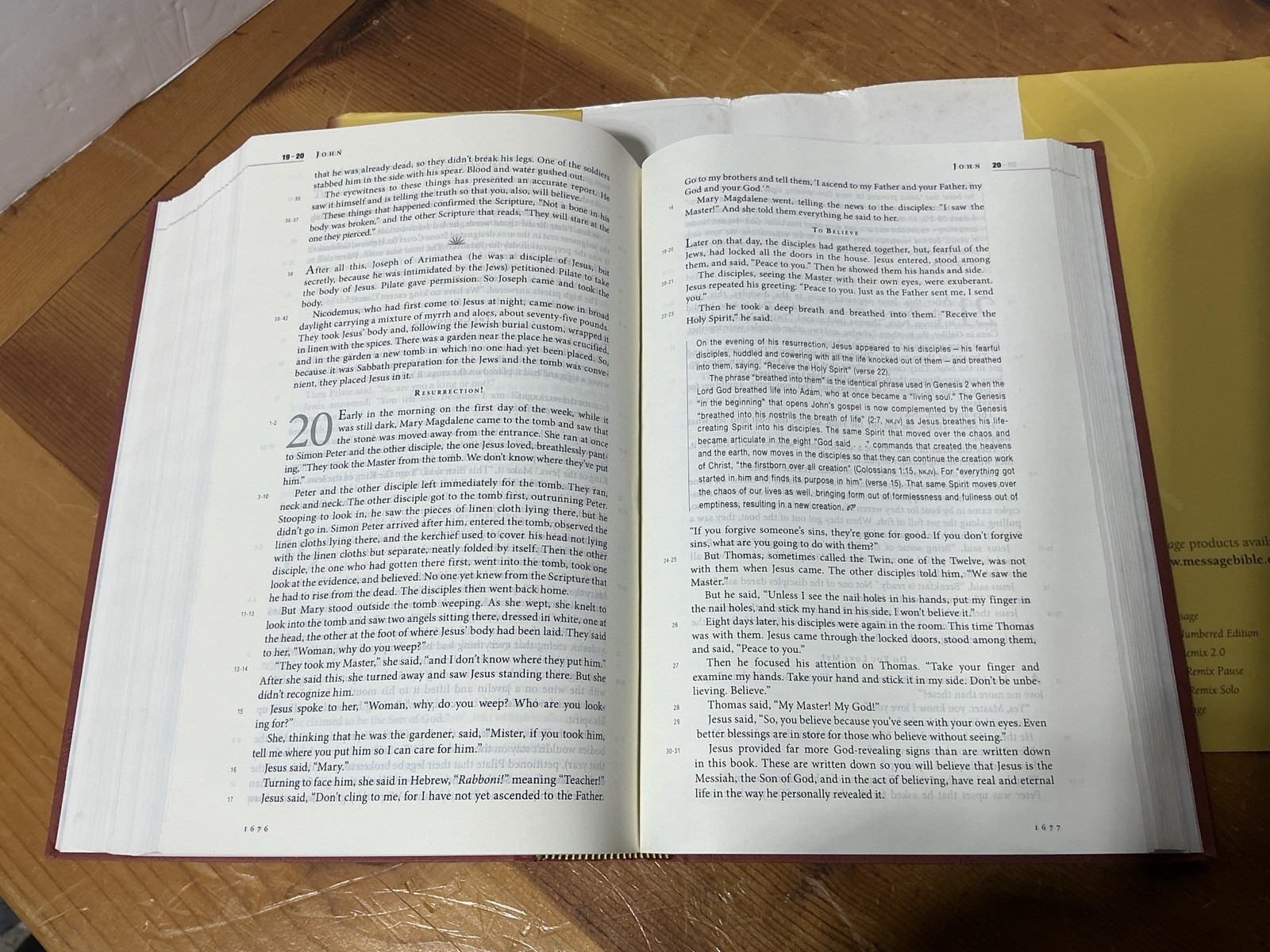 Conversations The Message Bible With Its Translator EUGENE H. PETERSON HC/DJ