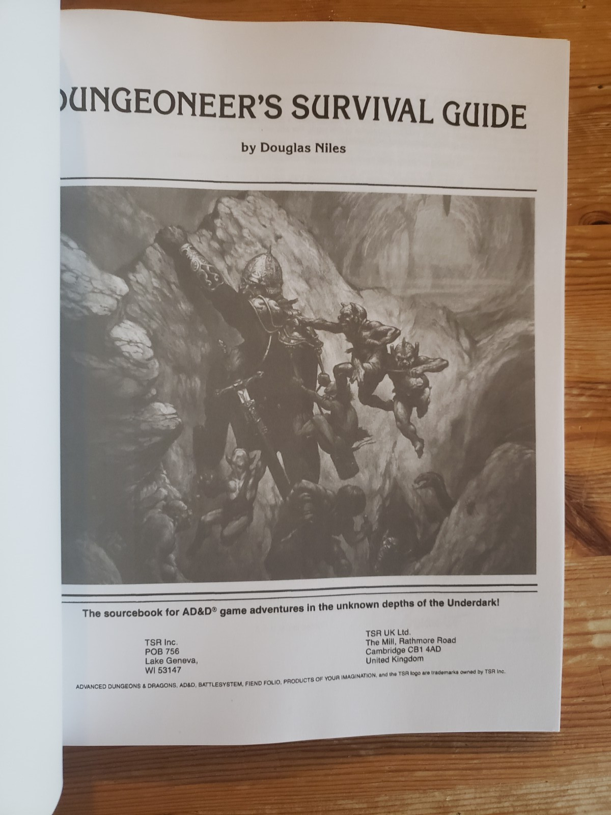 AD&D Wilderness Dungeoneer Survival Guide — Lot of 4 softcover D&D books NEW