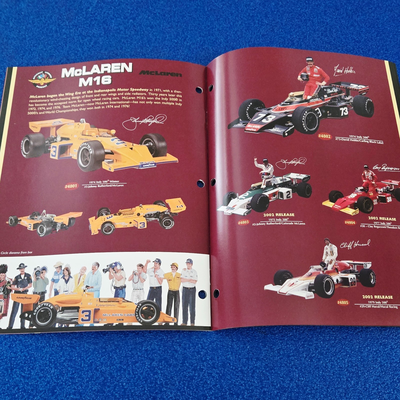 CAROUSEL 1 MODELS OF THE WORLD’S MOST EXCITING CARS CATALOG 2002 FREE SHIPPING