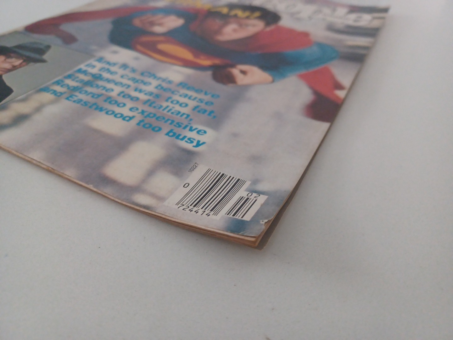 People Weekly Magazine January 8, 1979 Superman Christopher Reeve
