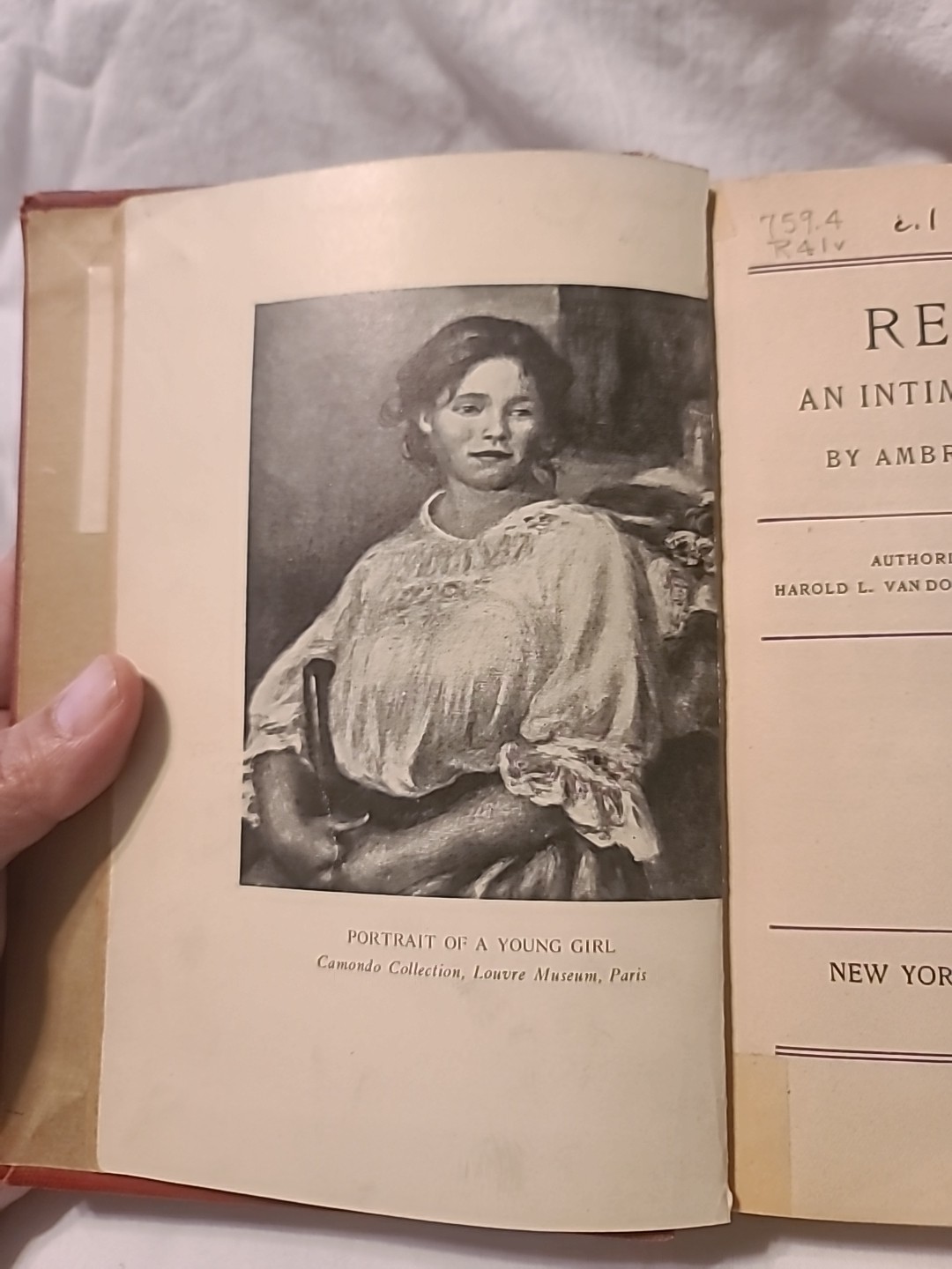 Renoir: An Intimate Record By Ambroise Vollard (HC 1925)