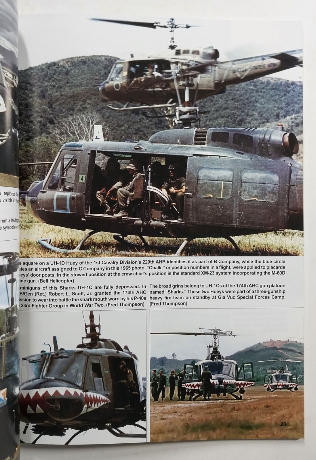 US Army Aviation In Vietnam by Wayne Mutza SC Book Squadron Signal 2009