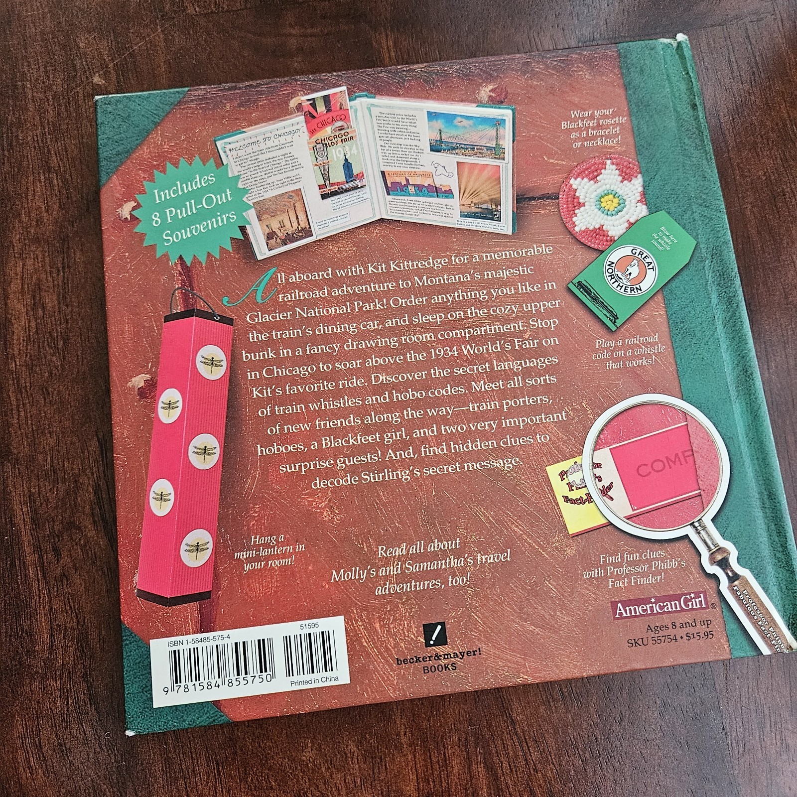 Kit’s Railway Adventure (American Girl Collection) Scrapbook