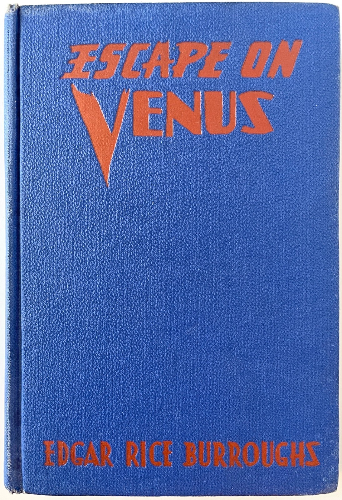 Edgar Rice Burroughs – Escape on Venus First Edition Hardcover 1946 1st w/ dj
