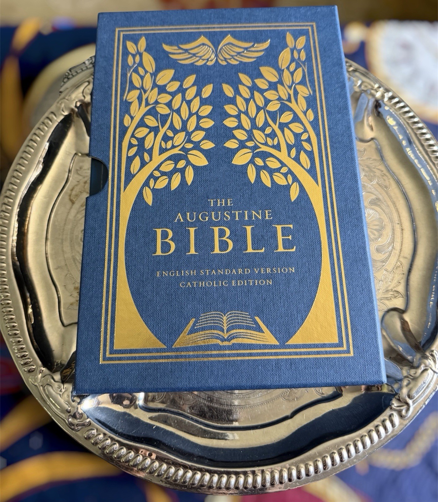 The Augustine Bible ESV-CE 2019 Italy Print ESV Catholic Edition Slipcase NEW