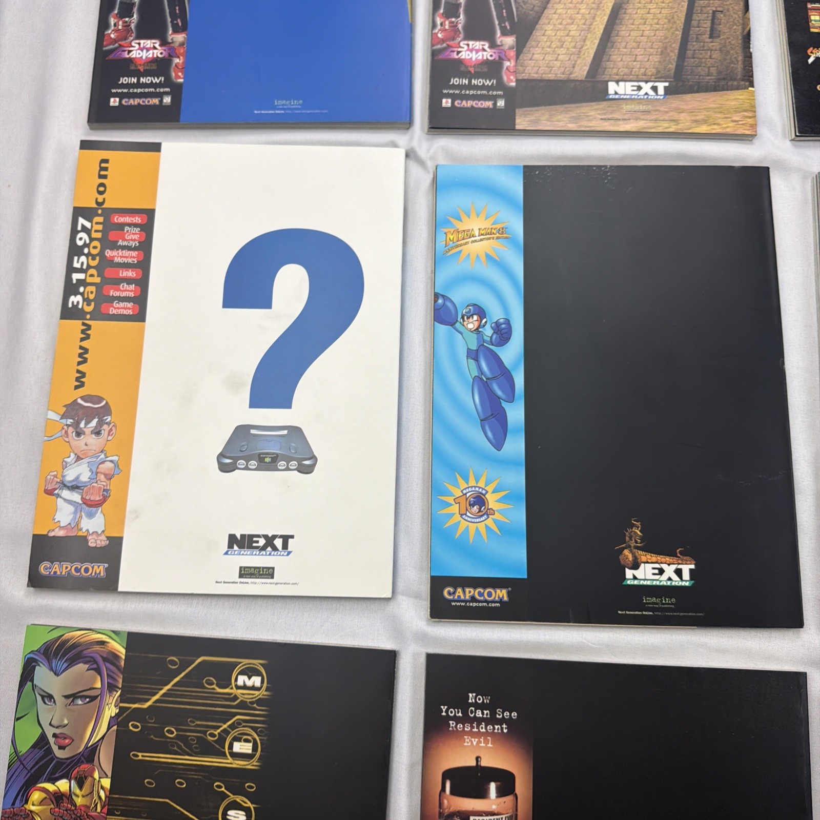 Vintage Next Generation Magazine Lot of 12 Issues 1997, Plus 6 Discs