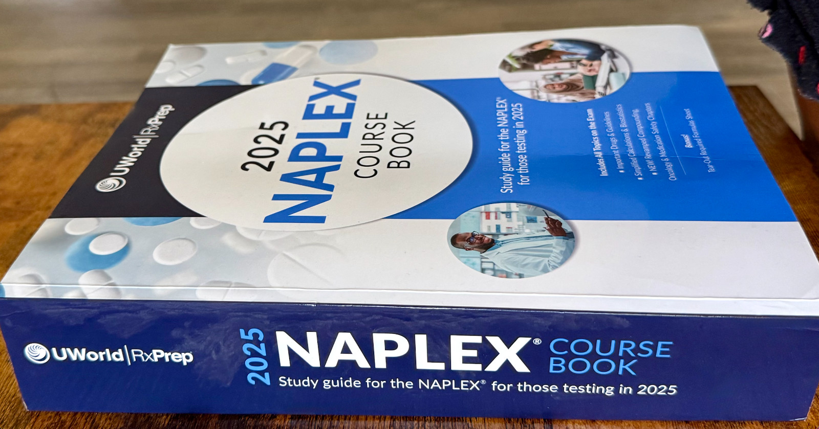 UWorld RxPrep’s 2025 NAPLEX New Course Book for Pharmacist License Exam