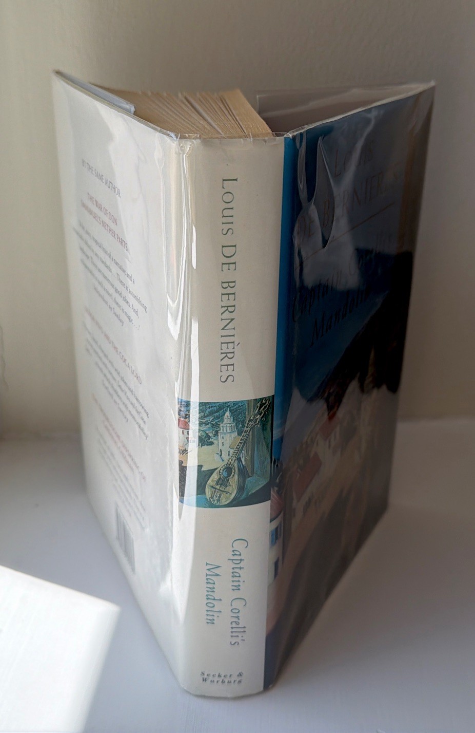 Louis de Bernieres: Captain Corelli’s Mandolin – SIGNED 1st / 1st – Hbk Dw 1994