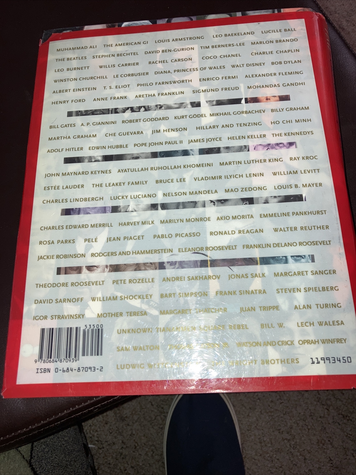time cbs news people of the century 1999 hardback/dust jacket
