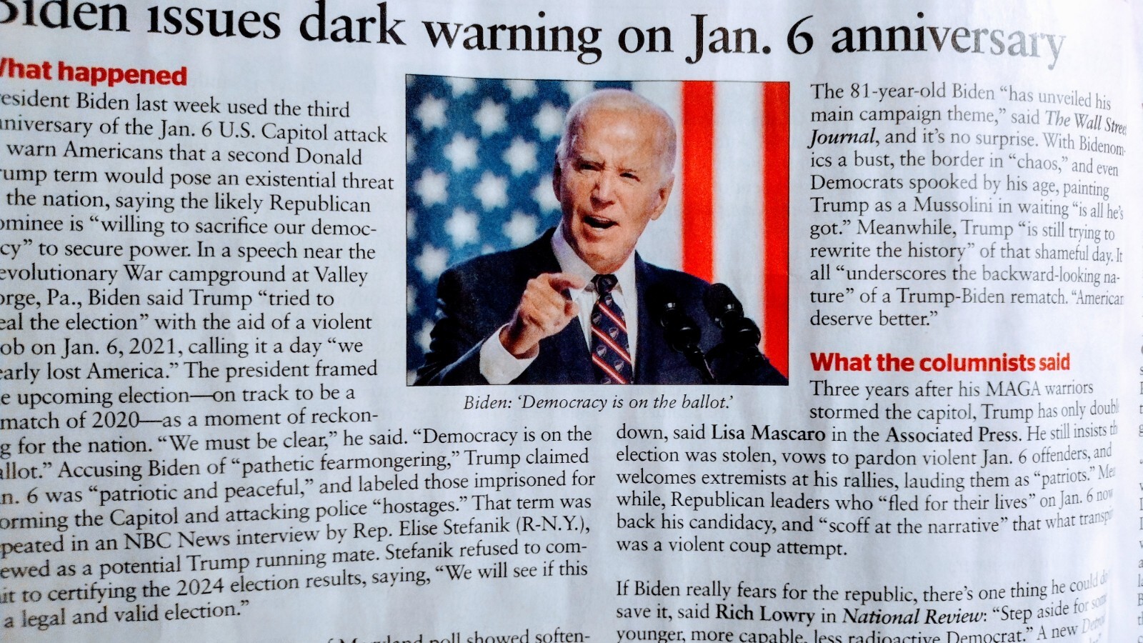 THE WEEK BEST OF U.S.& INTERNATIONAL NEWS 01/19/2024 RECURRING NIGHTMARE