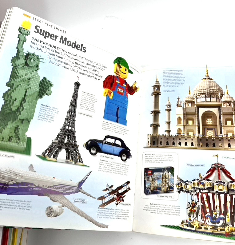 The Lego Book by Daniel Lipkowitz HC Expanded & Fully Revised 250 pages Pictures