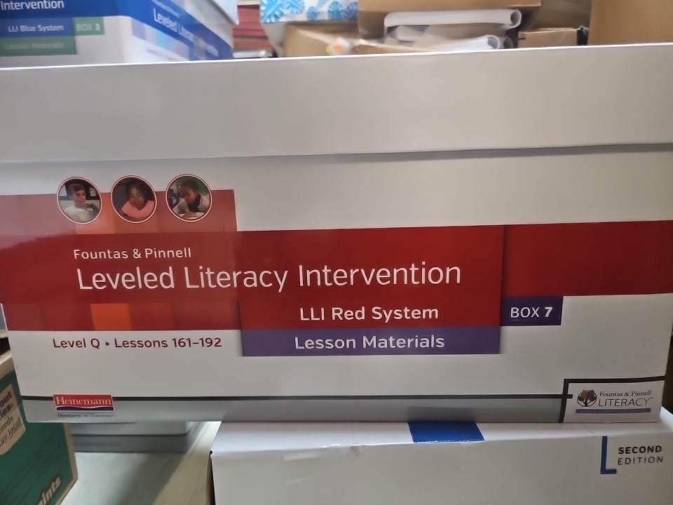 LLI Red Level Teacher Box 7 , LEVEL Q , Lessons 161-192 BRAND NEW