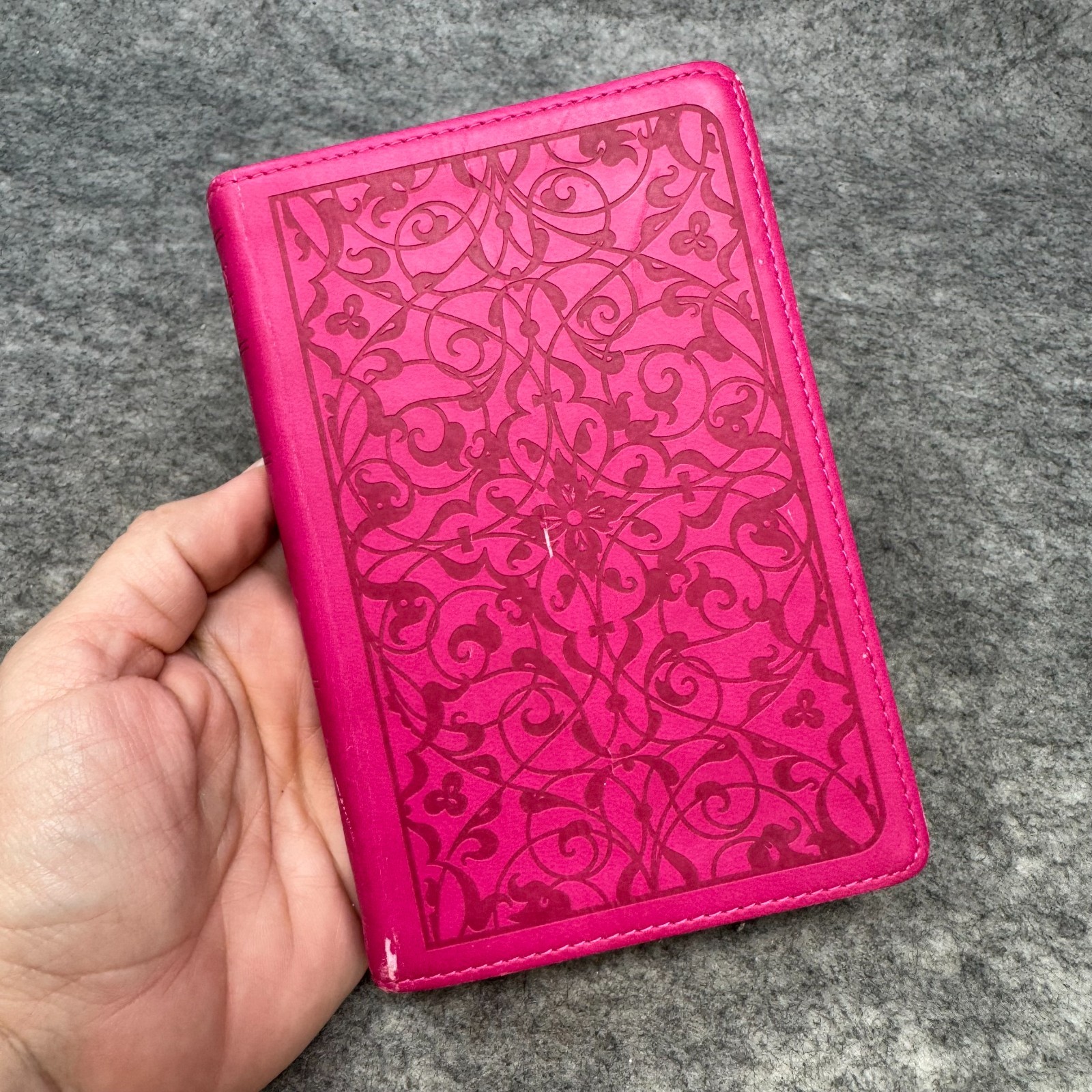 Crossway ESV Compact Bible Pink Faux Leather Holy Bible Value Edition
