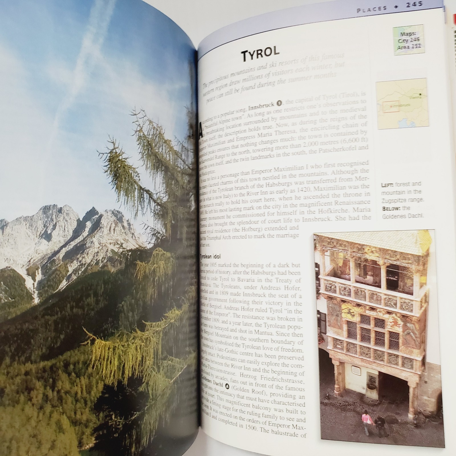 Insight Guides Austria Discovery Channel Travel Maps Guide Paperback Book