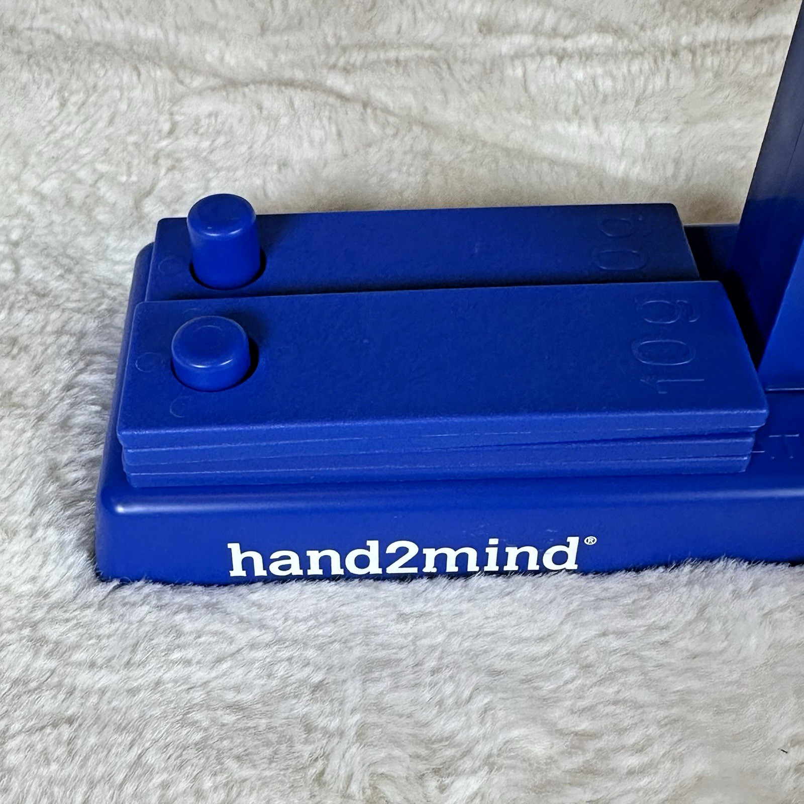 Hand2Mind Number Balance Math Scale W/ 10g Weights Classroom STEM Tool