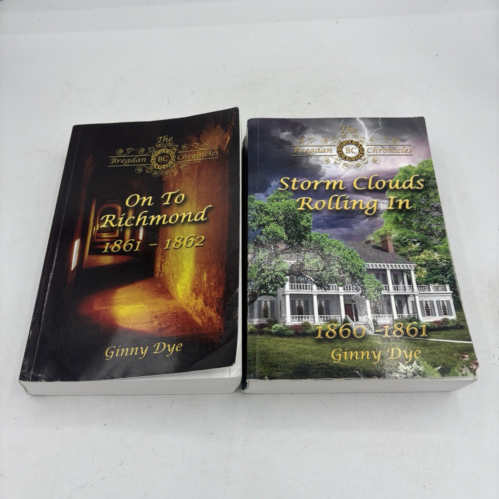 The Bregdan Chronicles Ginny Dye Volumes 1 & 2 Paperback Civil War Historical Fi