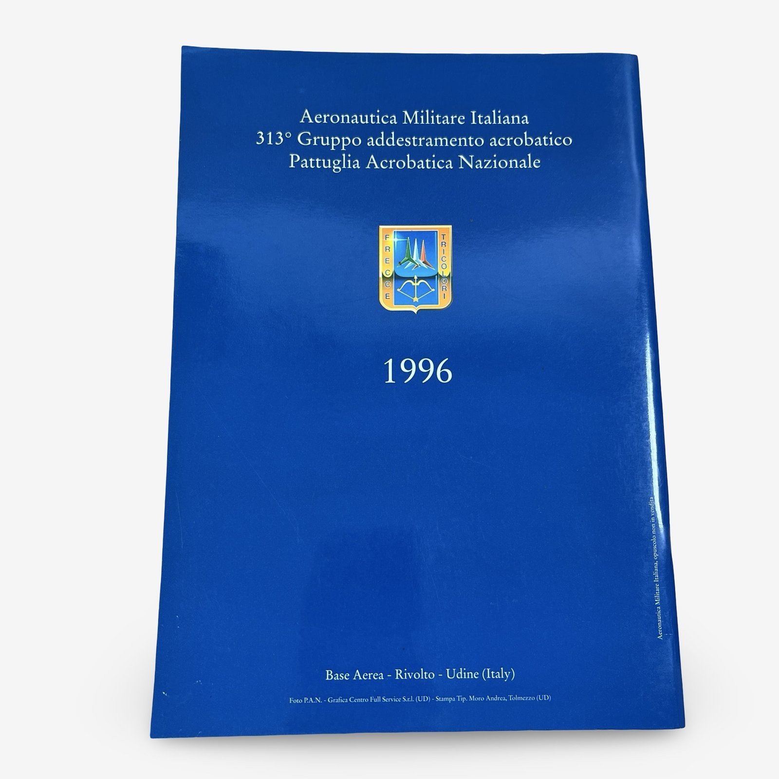 Frecce Tricolori 1996 Illustrated Brochure Pamphlet Aeronautica Militare