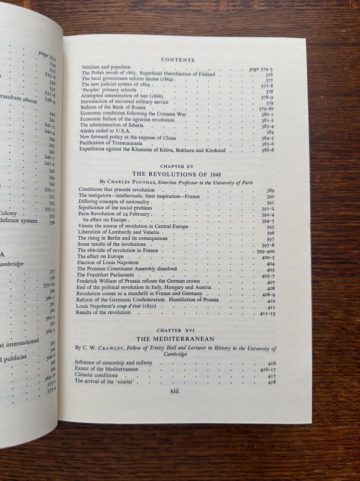 New Cambridge Modern History Vol X J. P. T. Bury 1967 European Power History