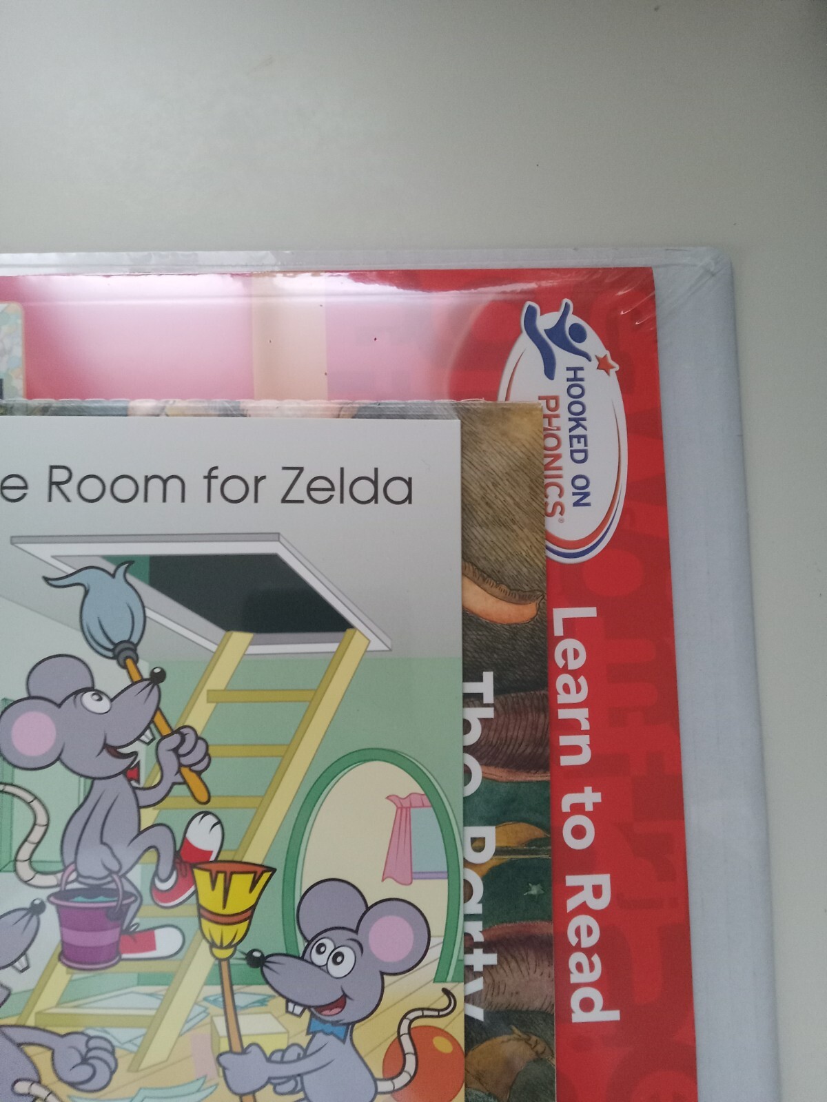 NEW SEALED HOOKED ON PHONICS LEARN TO READ – MAKE ROOM FOR ZELDA