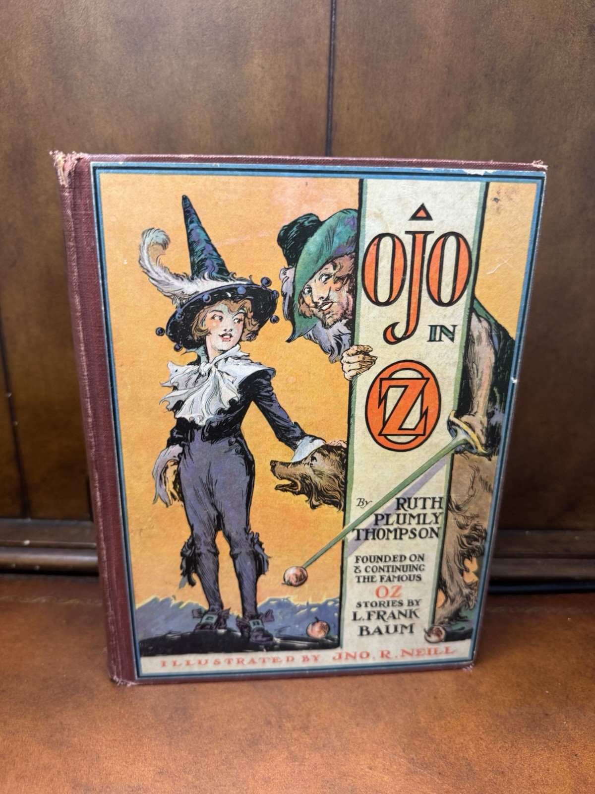 1933 OJO IN OZ Ruth Plumly Thompson 1st Ed 12 Color Plates John Neill