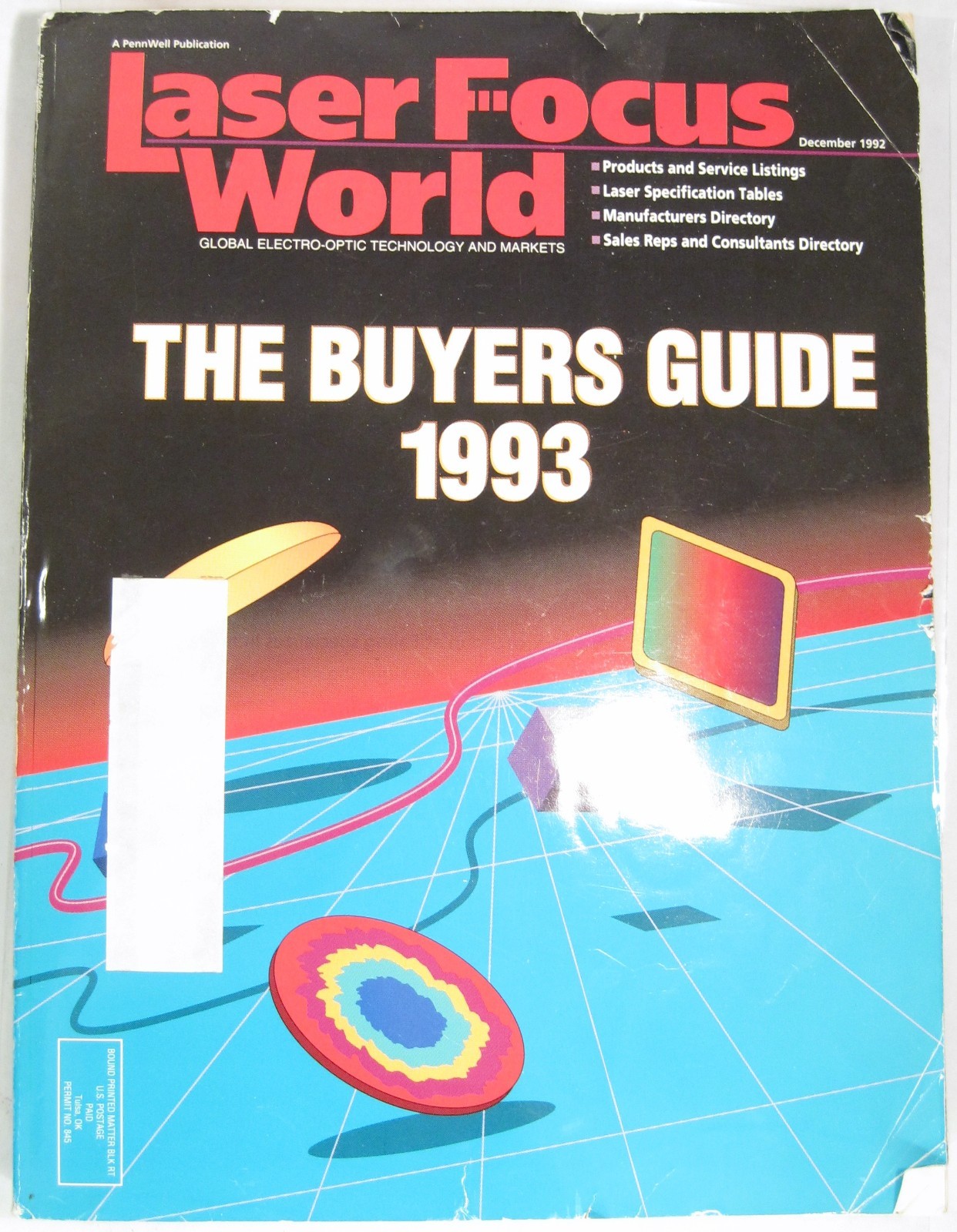 PennWell Laser Focus World December 1992 The Buyers Guide 1993 Volume 28