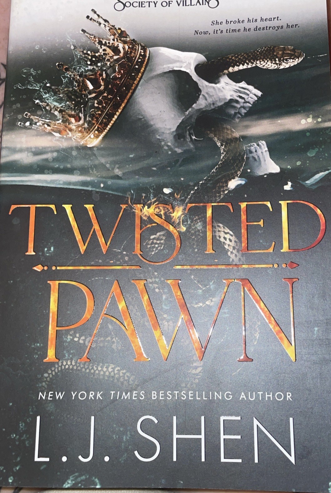 Twisted Pawn (Deluxe Edition) by L. J. Shen (2026, Trade Paperback)