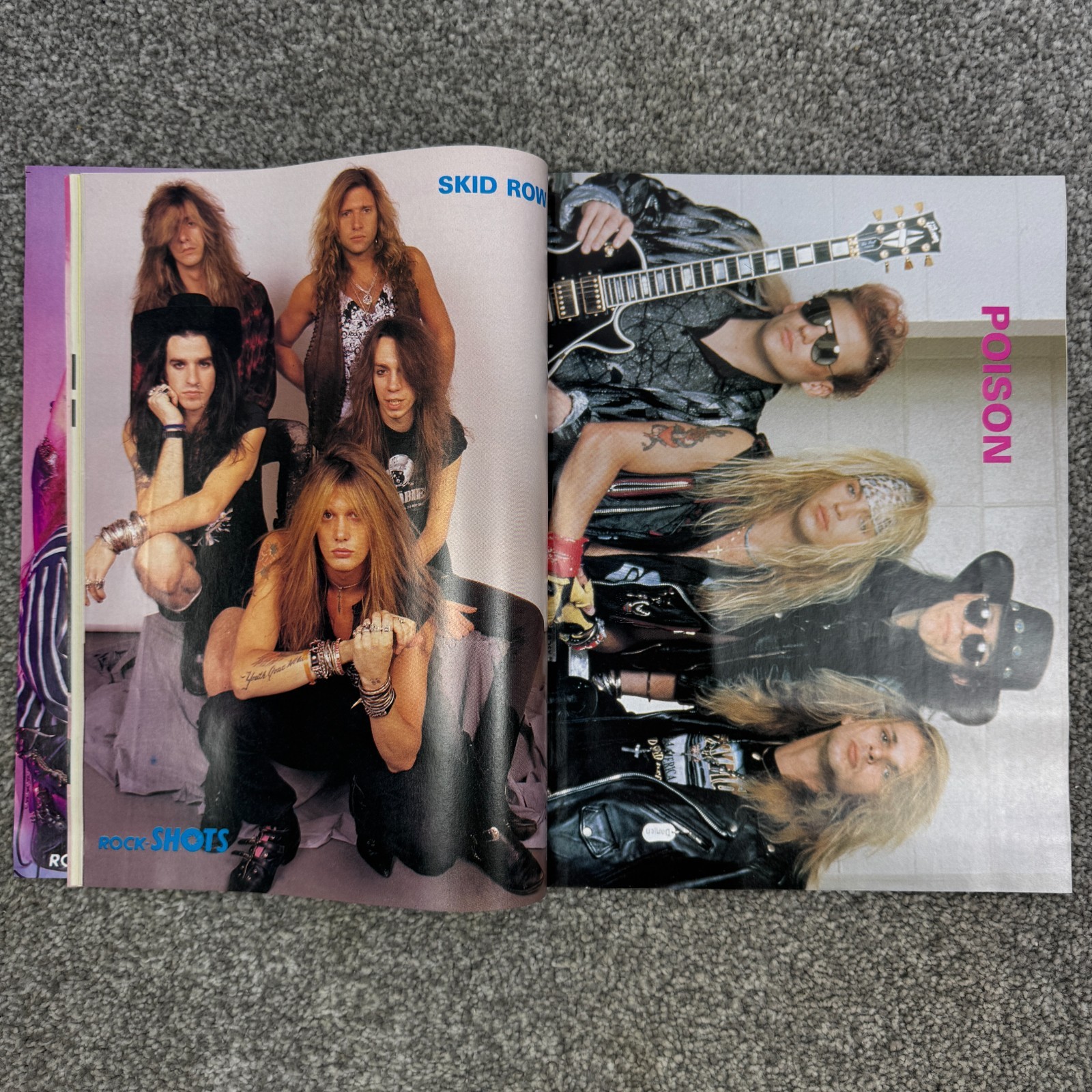 Creem Rock-Shots Magazines January 1990 NKOTB Milli Vanilli Warrant & Skid Row