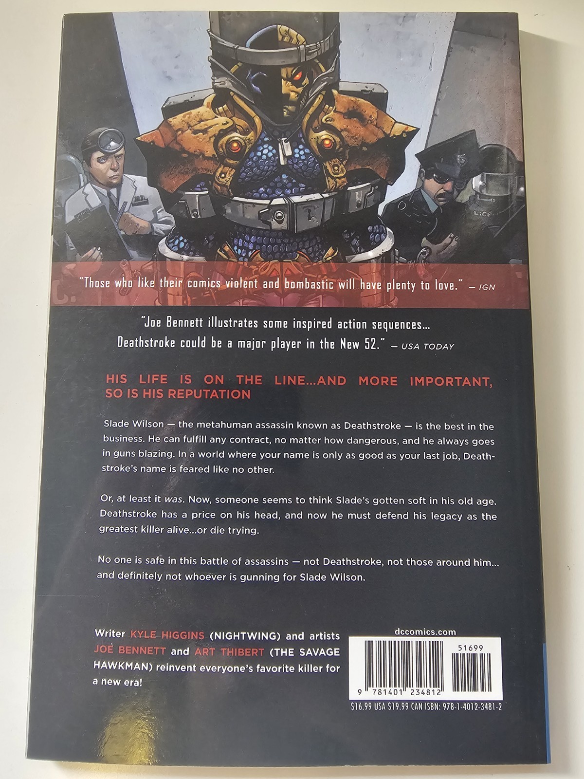 Deathstroke Vol. 1: Legacy Paperback by Kyle Higgins the New 52 Series