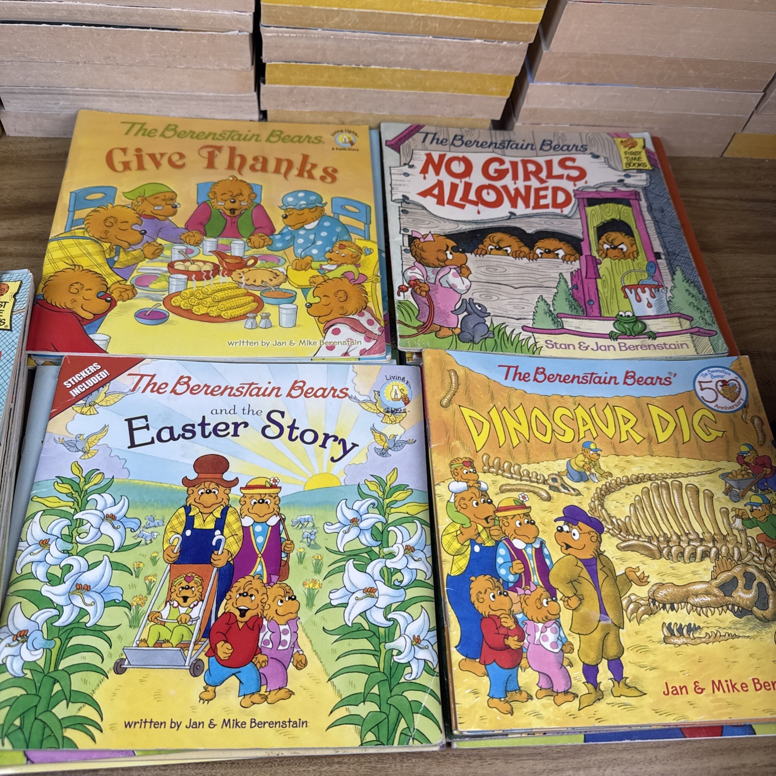 Vintage Berenstain Bears Paperback Books LOT OF 34 NO DUPLICATES
