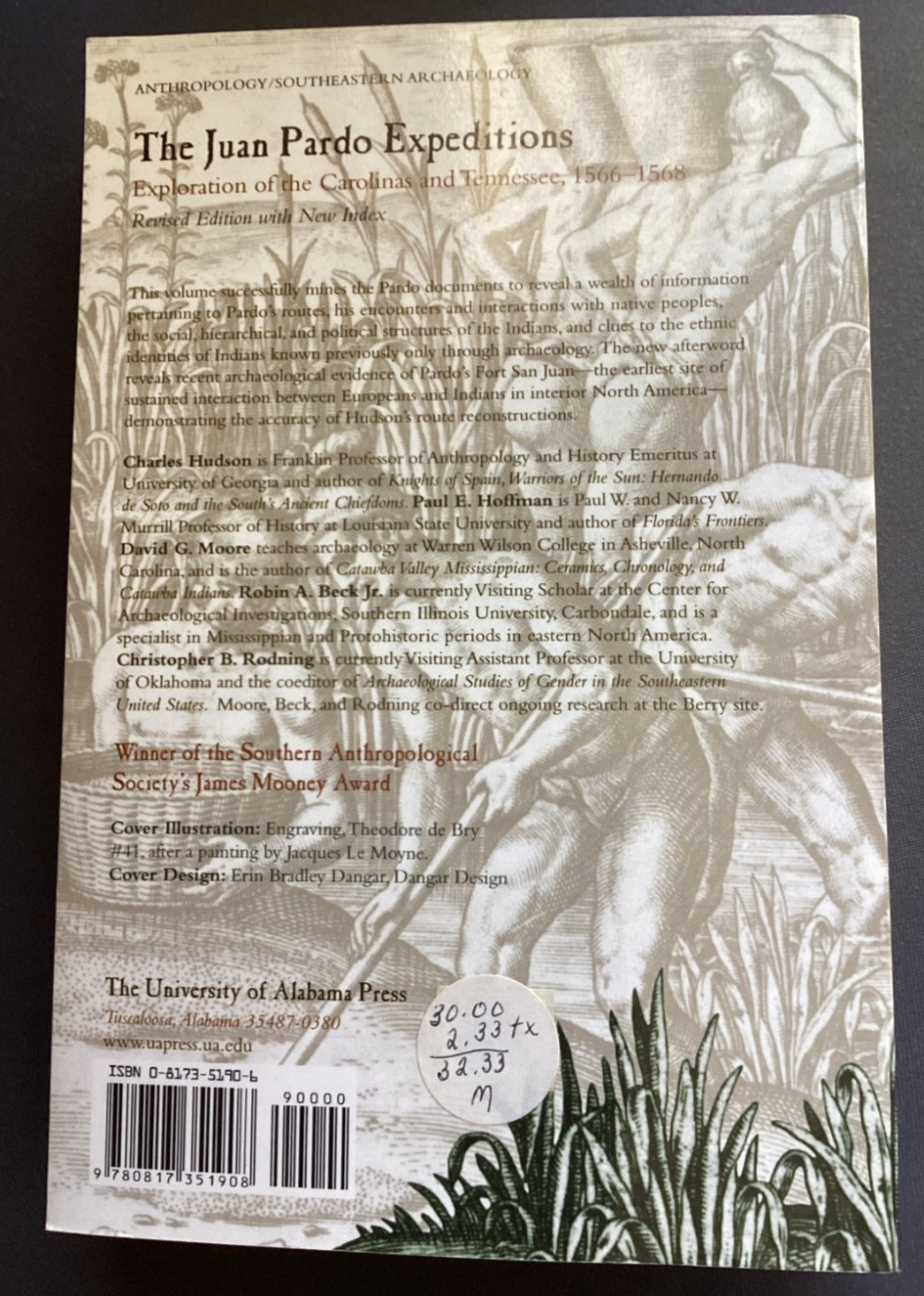 The Juan Pardo Expeditions: Exploration of the Carolinas and Tennessee,366 pages