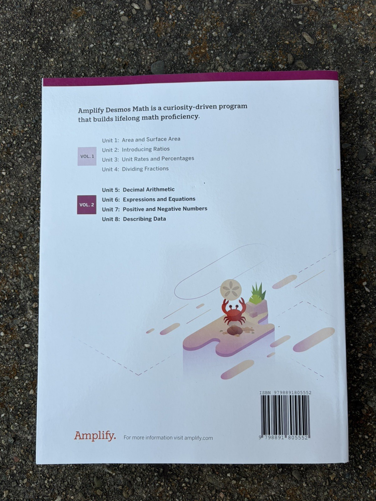 Amplify Desmos Math Student Edition: Grade 6 Volume 2