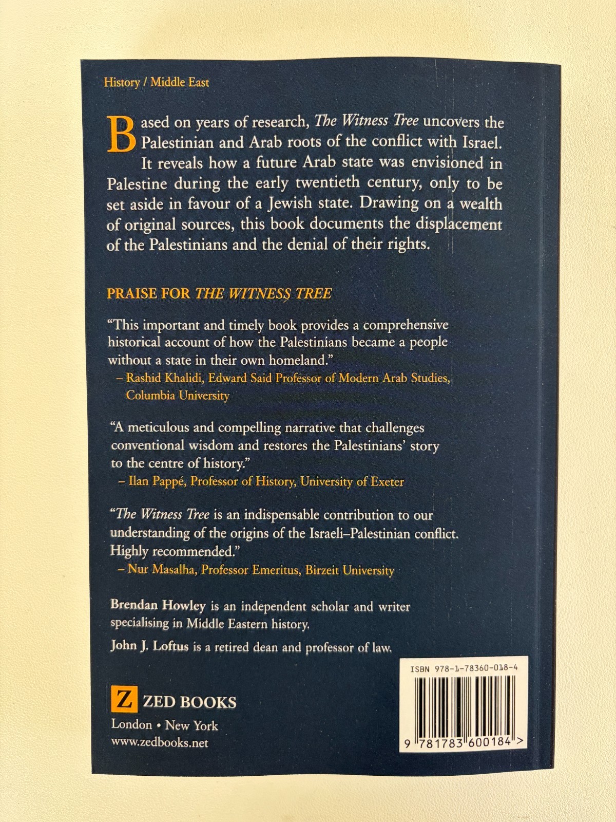 Witness Tree by Brendan Howley PB