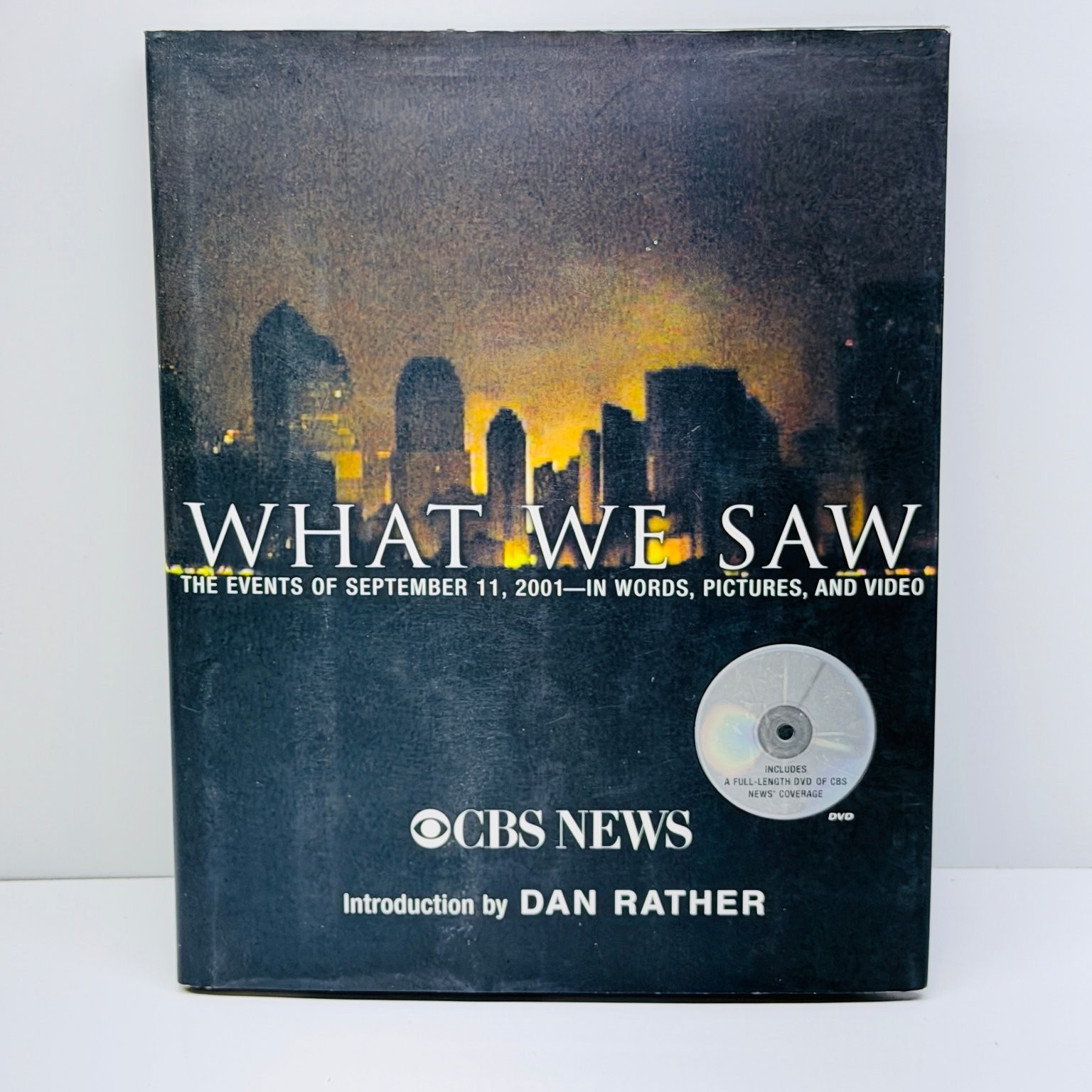 What We Saw CBS News 2002 First Edition DVD September 11 9/11 Simon & Schuster