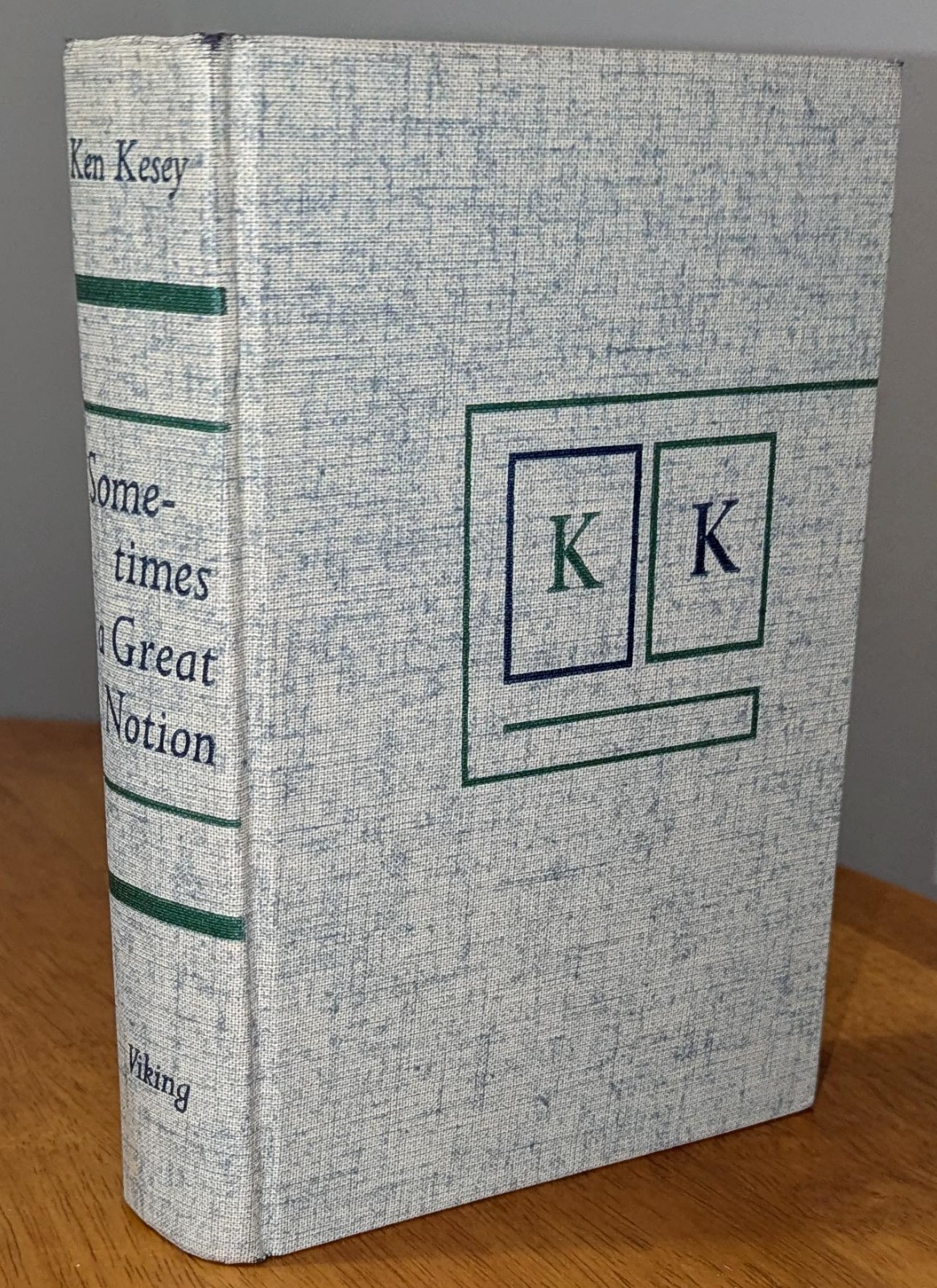KEN KESEY, Sometimes a Great Notion. First ed., 1st printing, 1964. 1st-state DJ
