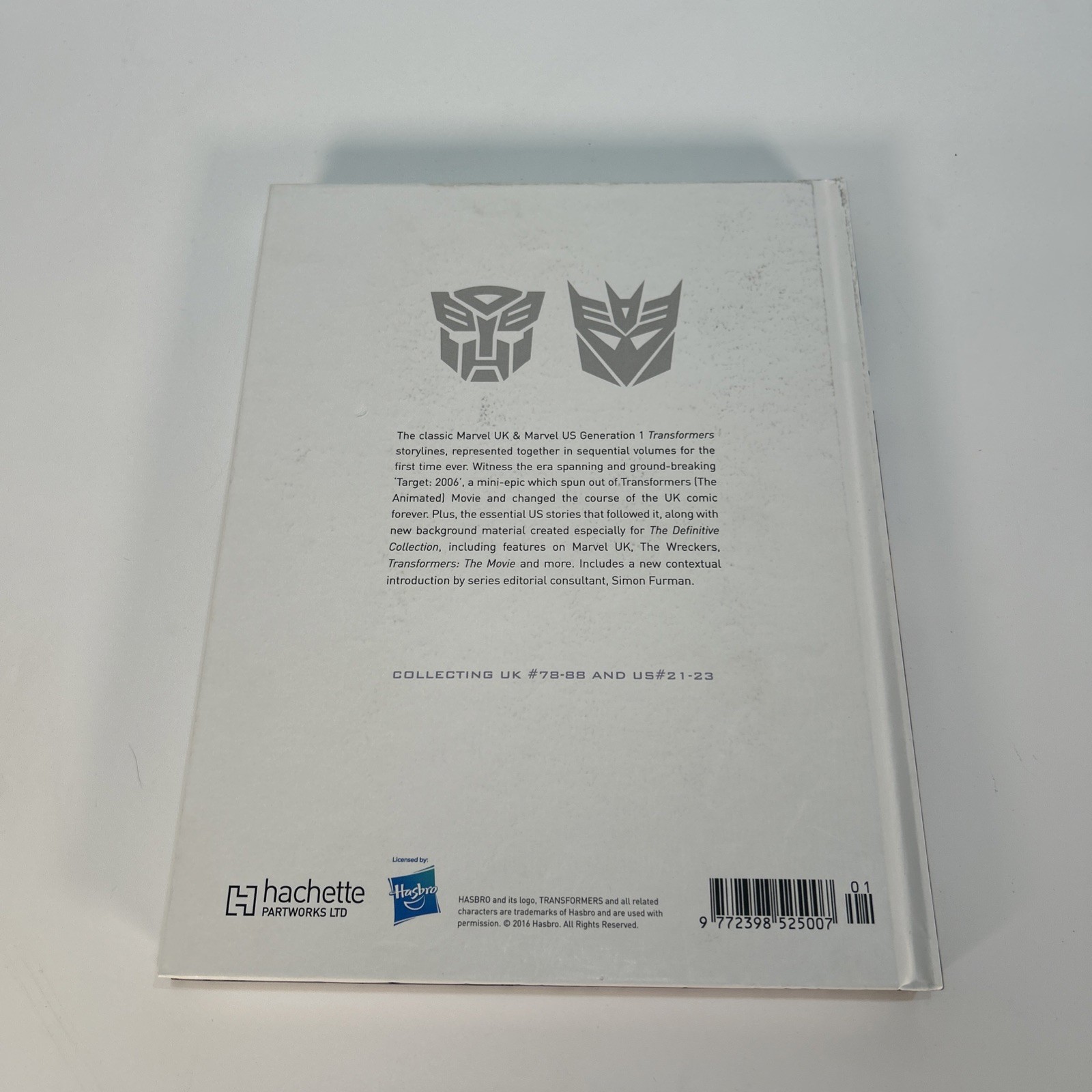 Transformers the Definitive G1 Collection Vol 6 & 7 Target 2006 Harder They Die