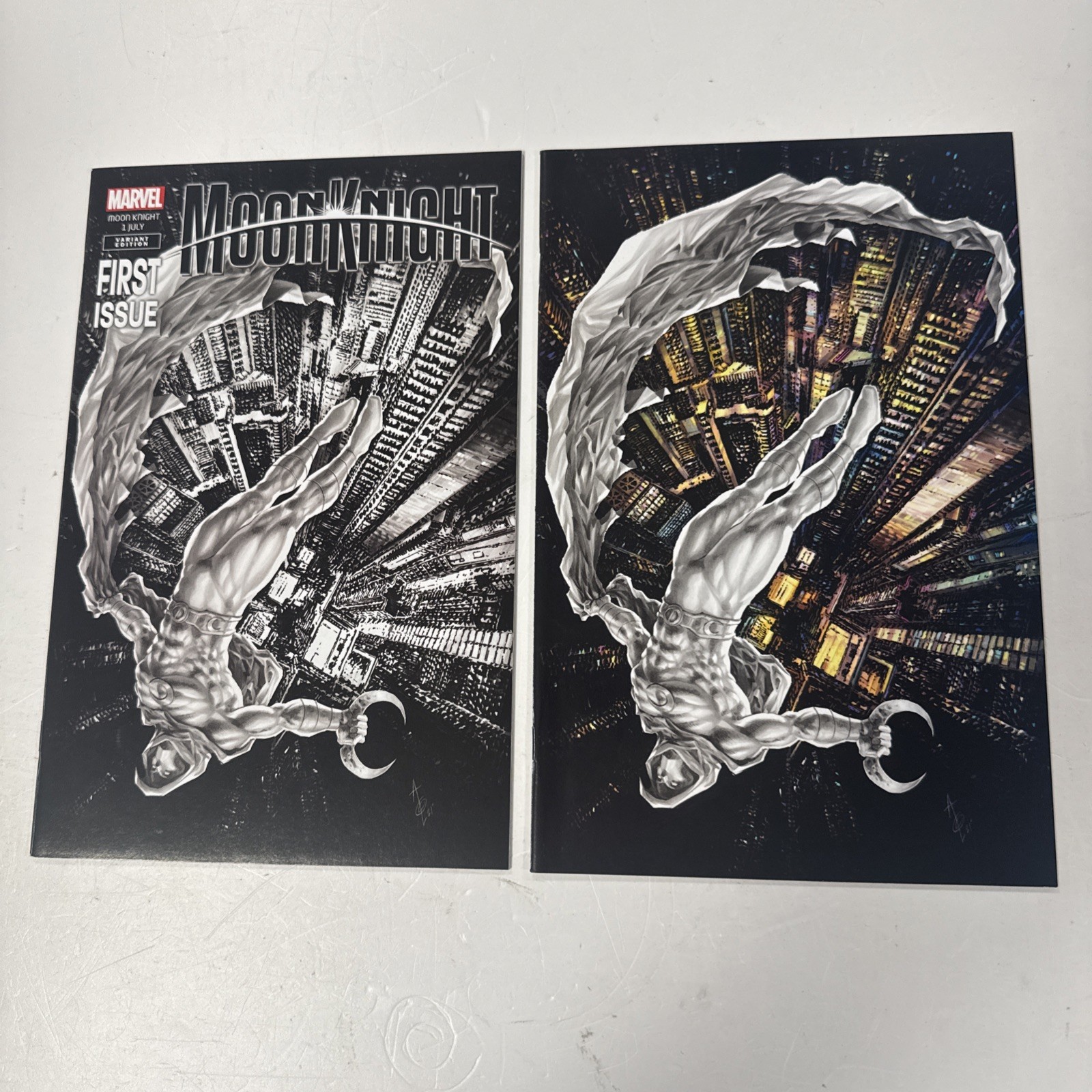 Moon Knight #1 2021 NM Alan Quah Trade Dress and Virgin Variants