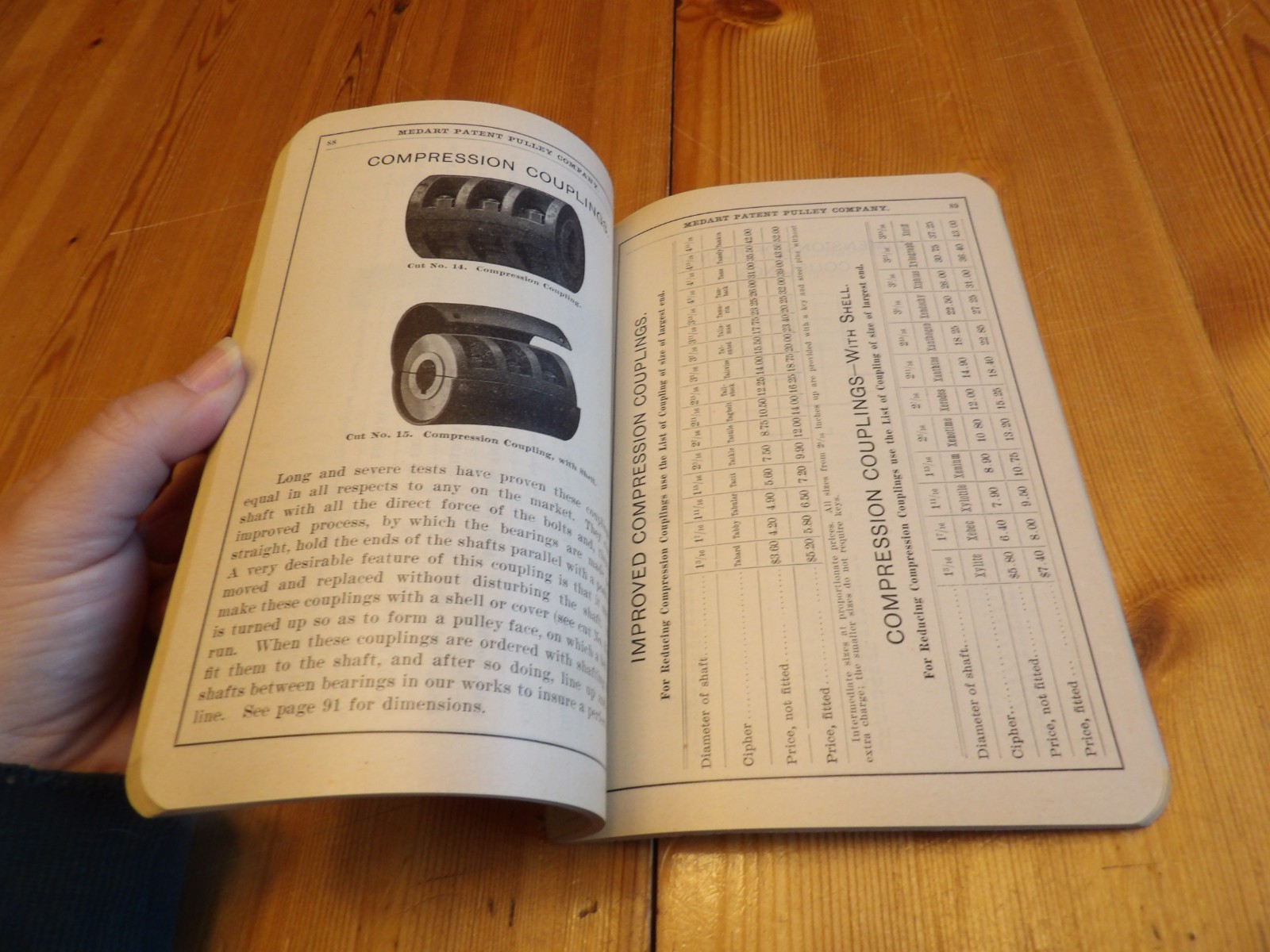 1905 Medart Patent Pully Co. St. Louis, 172 pages, well illustrated