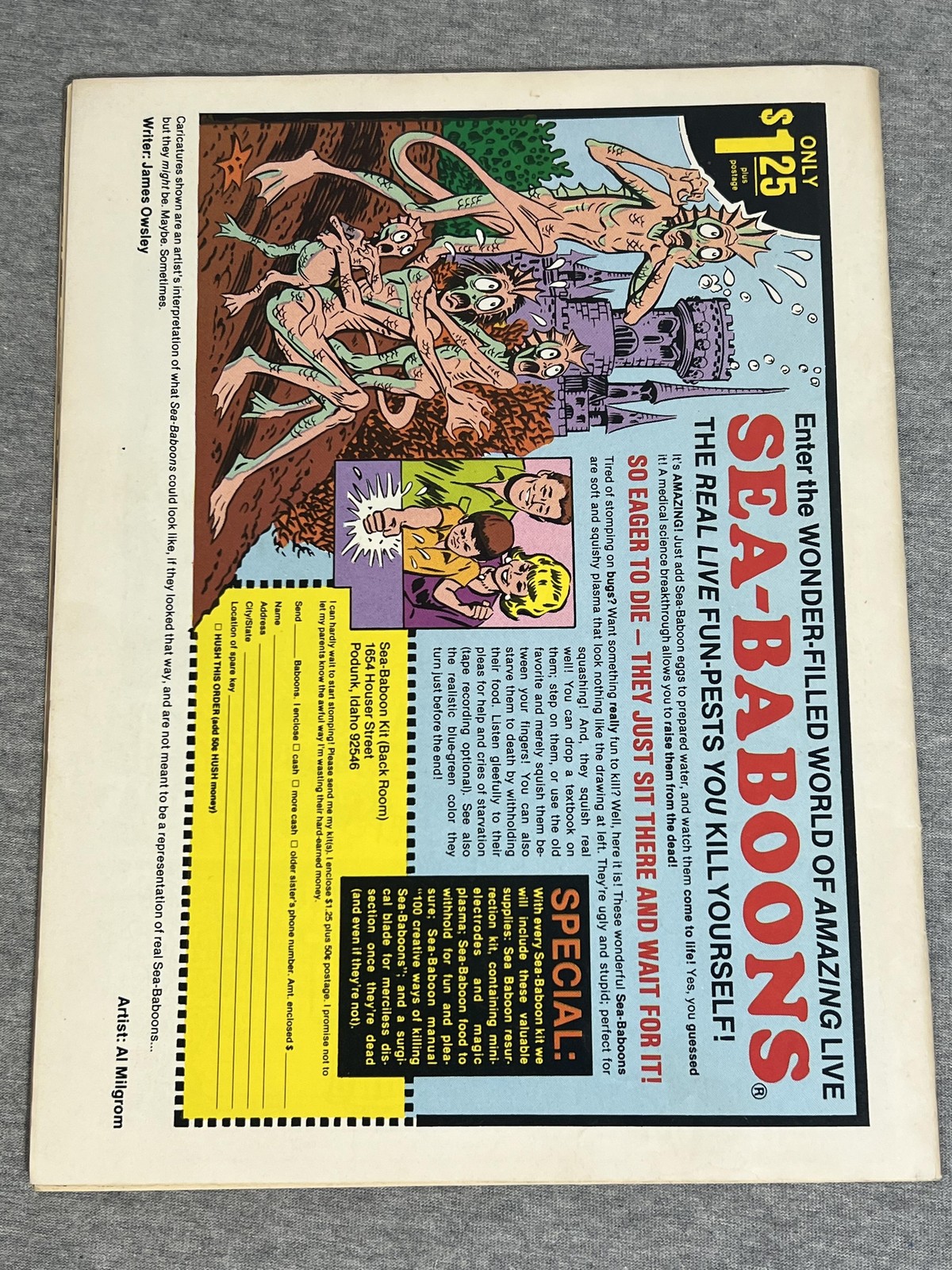 Vintage Crazy Magazine Lot 4 Marvel Satire Issues Star Wars Space Arcade 1980s