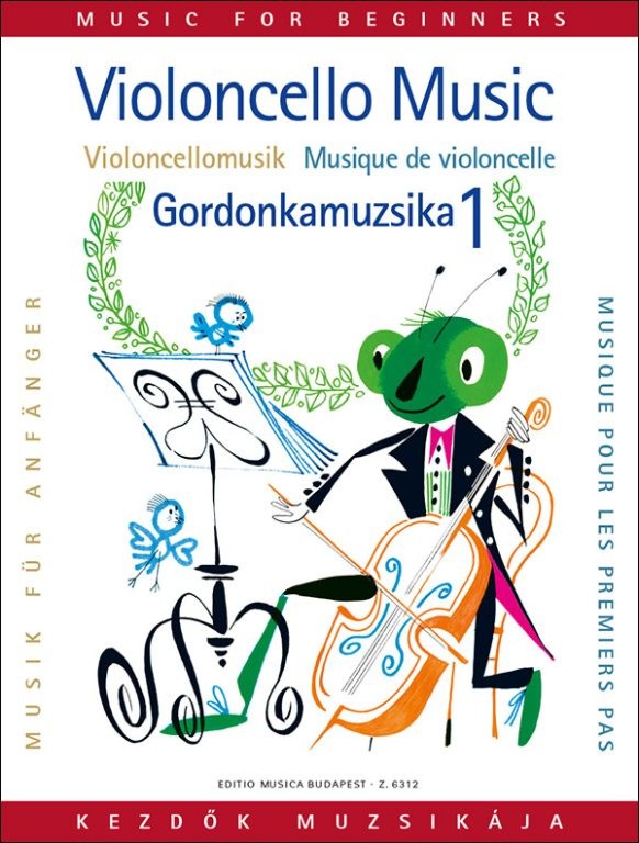 Violoncello Music 1: Popular Classics and Folk Tunes for Beginning Cellists