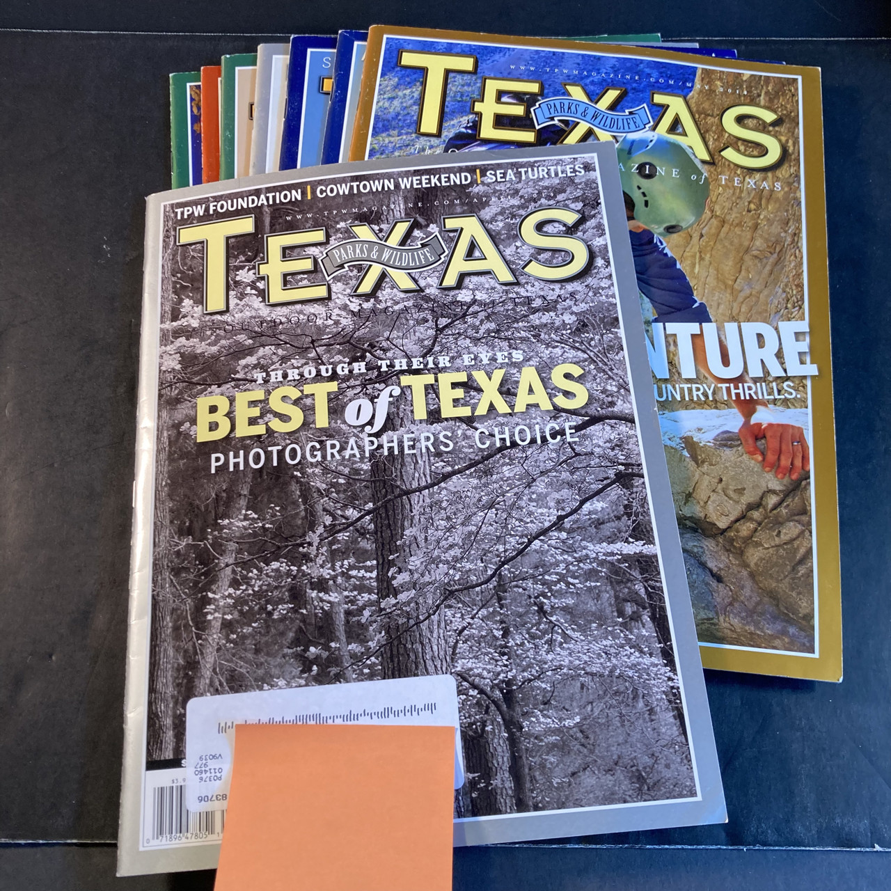 TEXAS Parks and Wildlife magazine. multi-year lots 1960-2018 u-choose