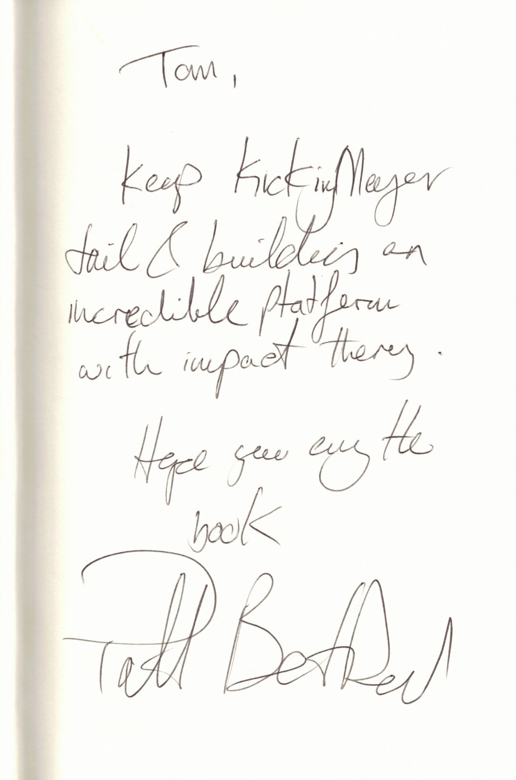 Your Next Five Moves HAND SIGNED by Patrick Bet-David! PBD Podcast! Autograph!