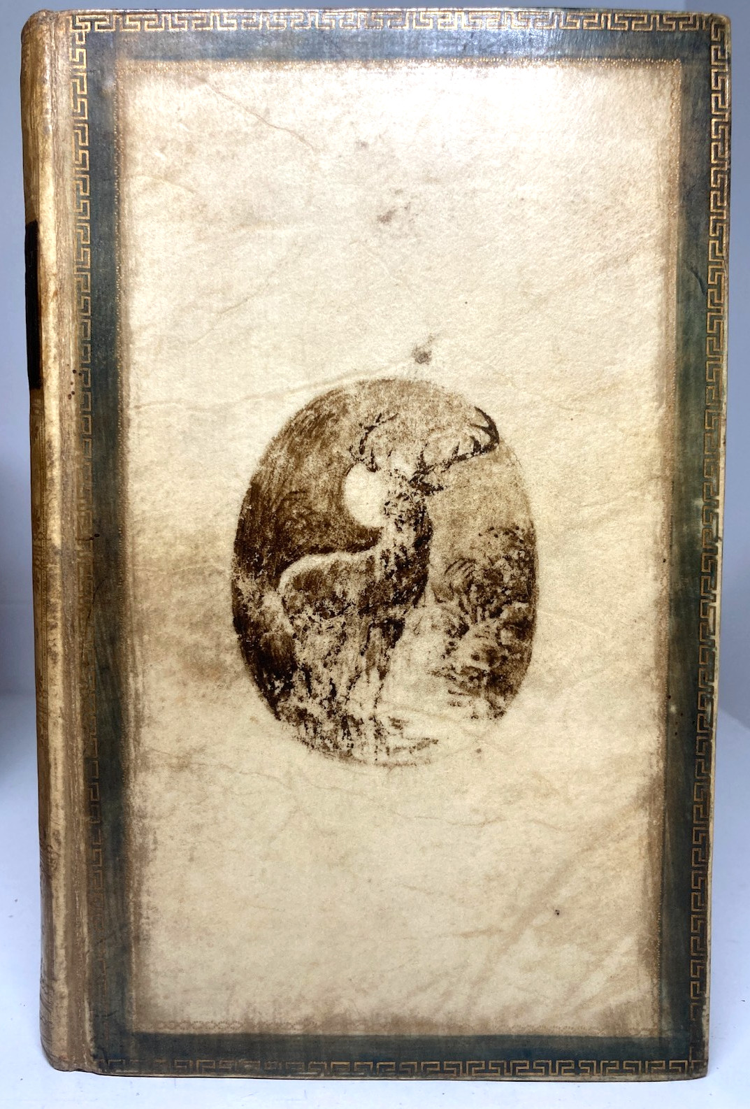 Edwards of Halifax 1792 Transparent Vellum Binding FORE-EDGE PAINTING Zimmermann