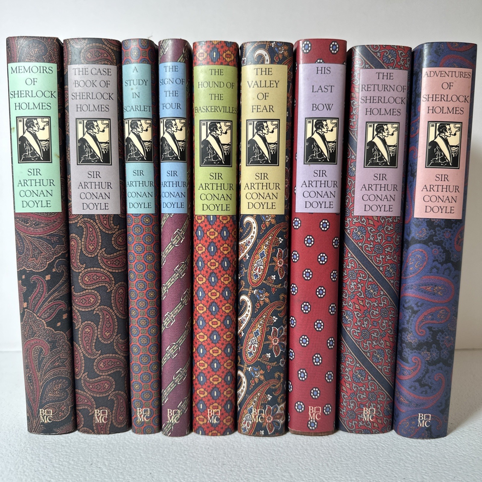 Sherlock Holmes: 9 Volume Set Book Of The Month Club HB Sir Arthur Conan Doyle