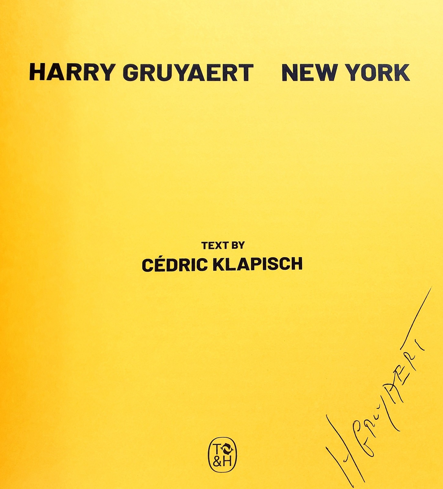 New SIGNED Harry Gruyaert New York Color Photographs English Edition HC