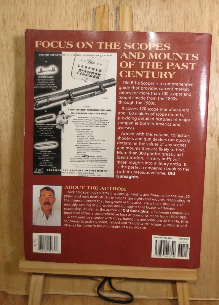 Old Rifle Scopes – Nick Stroebel Trade Paperback 2000