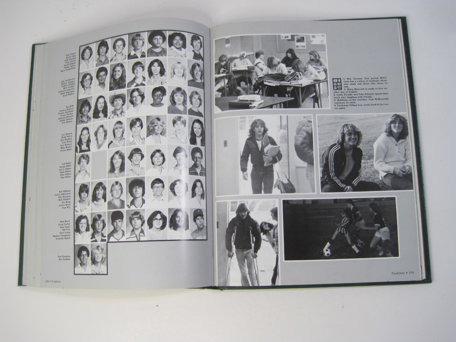 1981 Grace Davis High School Yearbook – Olympian – Modesto, California Hardcover