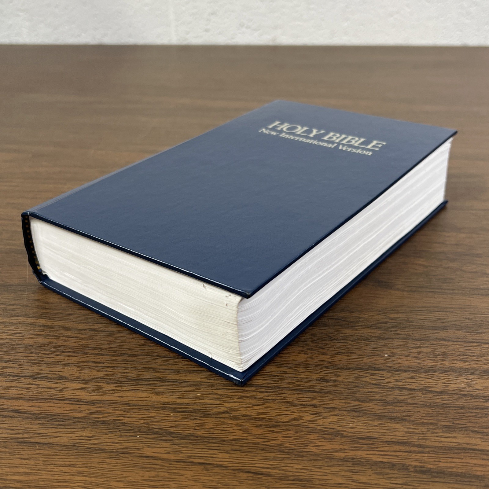 Holy Bible NIV Large Print Edition Zondervan 1985 HC New International Version