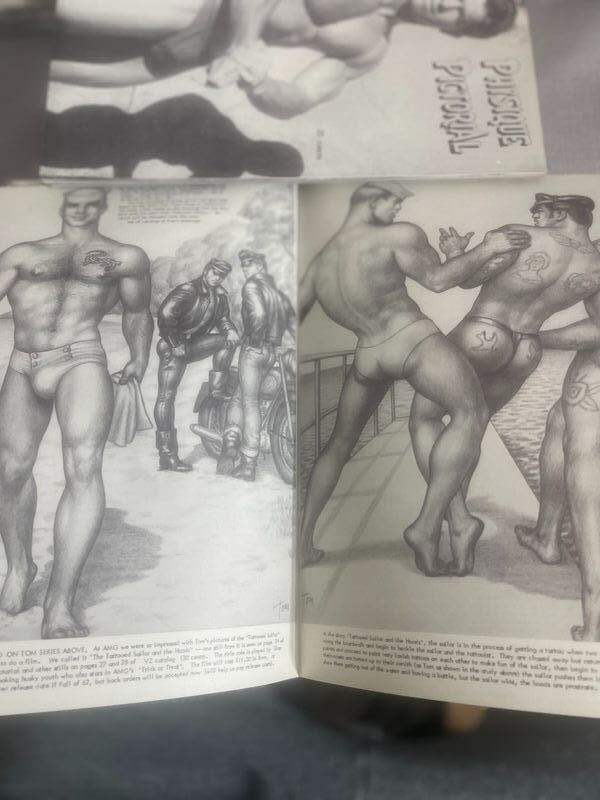 VINTAGE PHYSIQUE PICTORIAL MAGAZINES VOL.12 NO.1-1962 UN-CIRCULATED!!